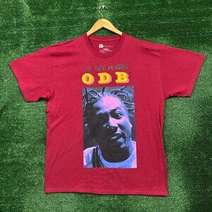 Ol Dirty Bastard Old Dirt Mcgirt Hip-Hop T-Shirt Size Large